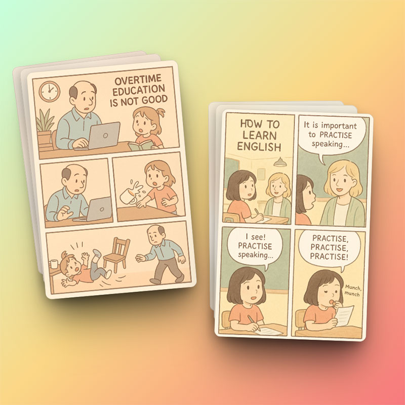 4-Panel Comic Generator